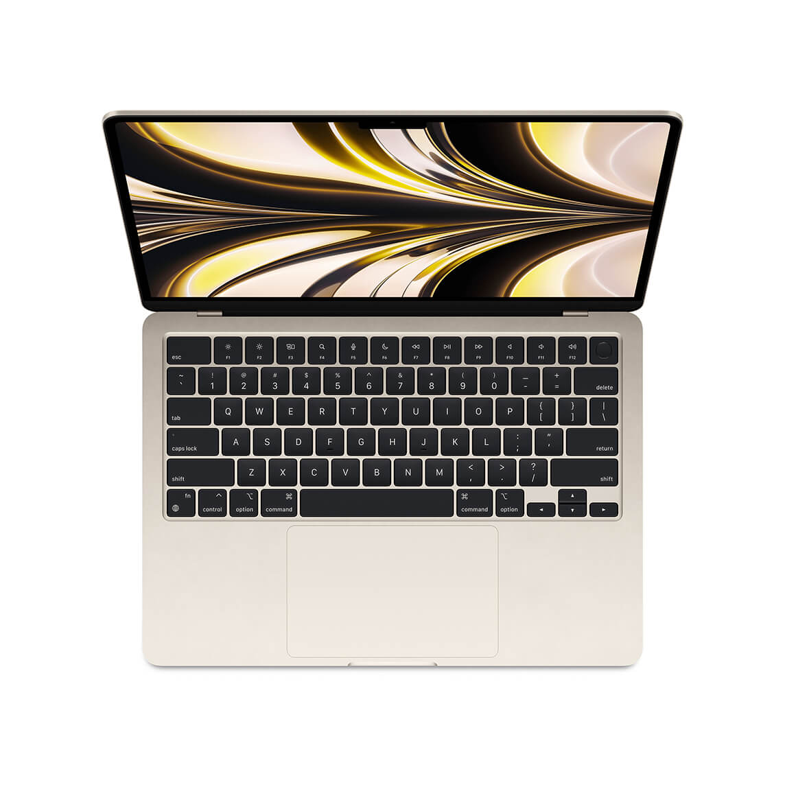 MacBook Air M2 - układ klawiatury MacBook Air M2 - układ klawiatury