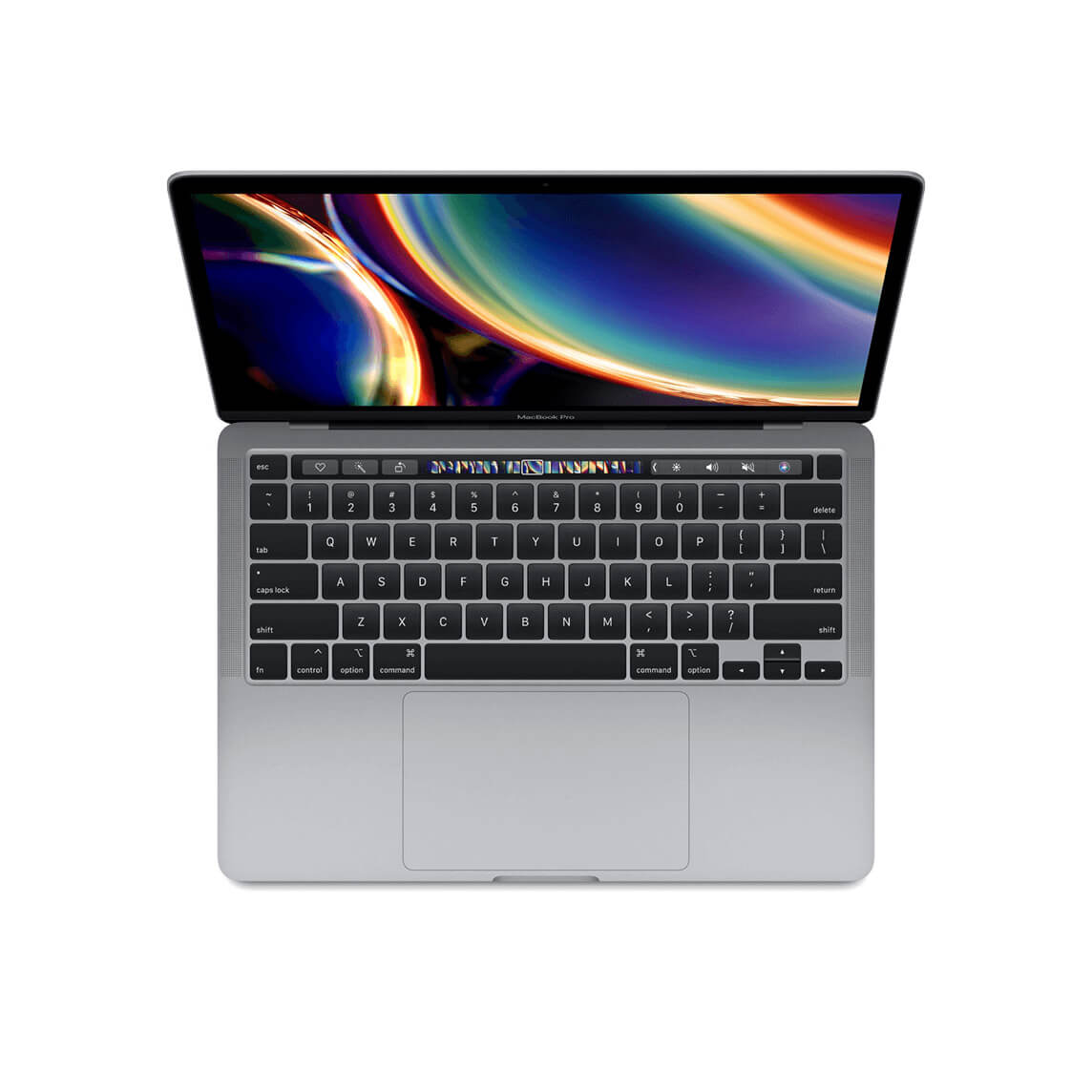 MacBook Pro 13 M1 - układ klawiatury MacBook Pro 13 M1 - układ klawiatury