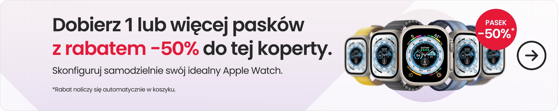 Dobierz jeden lub więcej pasków do tej koperty z rabatem 50%. Kliknij, ay dowiedzieć się więcej. Dobierz jeden lub więcej pasków do tej koperty z rabatem 50%. Kliknij, ay dowiedzieć się więcej.