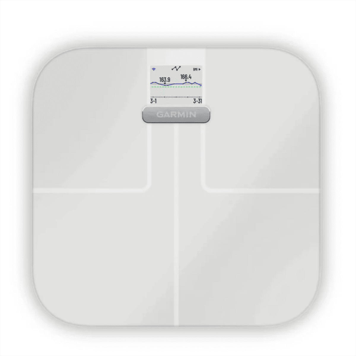 Garmin Index S2 Smart Scale Waga z analizą składu masy ciała - Biała Garmin Index S2 Smart Scale Waga z analizą składu masy ciała - Biała