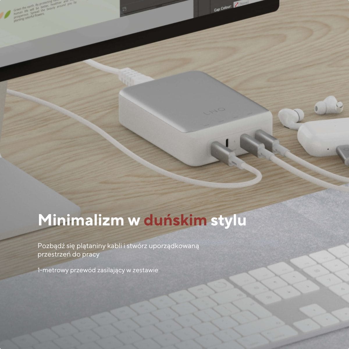 Linq - Hub 2 in 1 USB- C - Space Gray Linq - Hub 2 in 1 USB- C - Space Gray