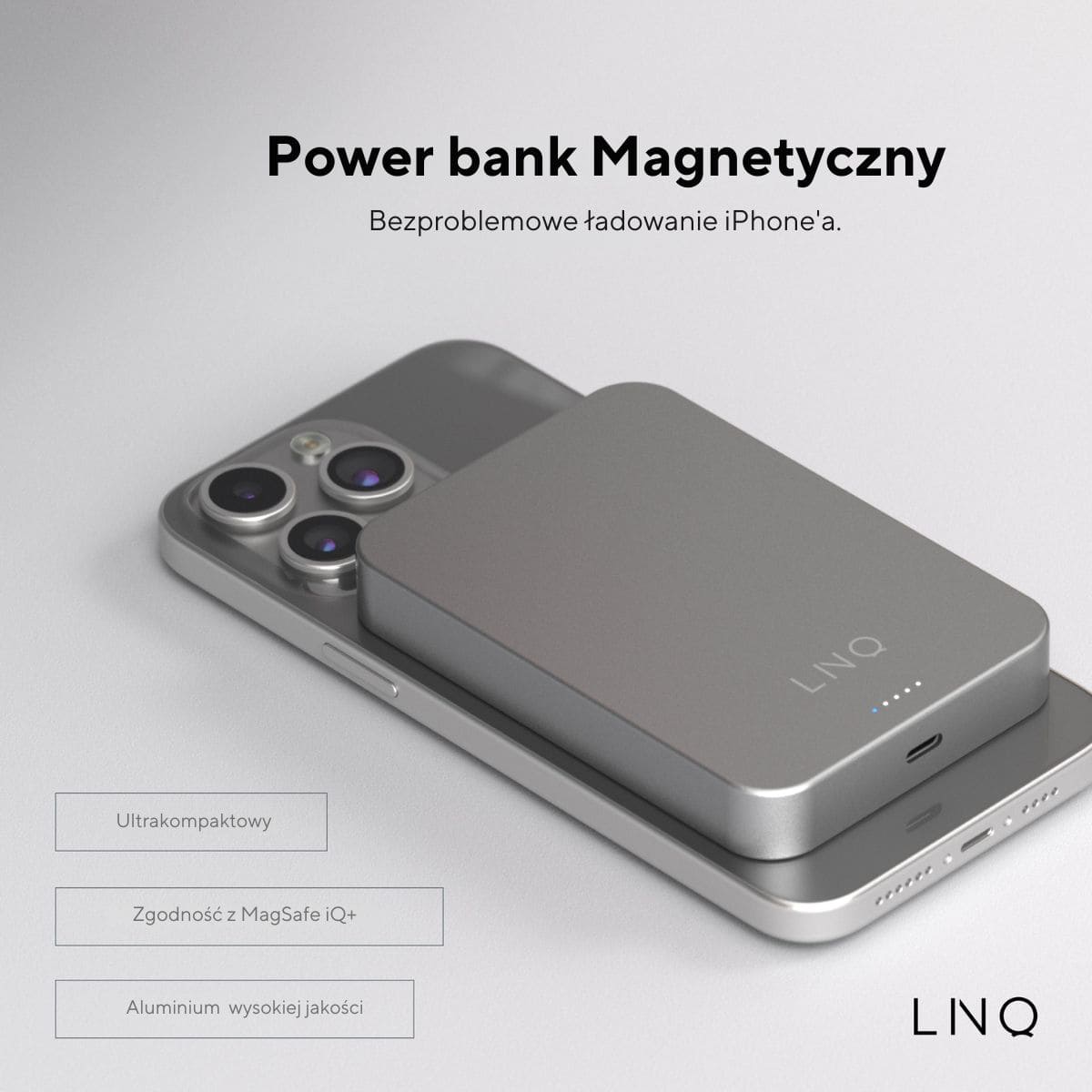 Linq - Hub 2 in 1 USB- C - Space Gray Linq - Hub 2 in 1 USB- C - Space Gray