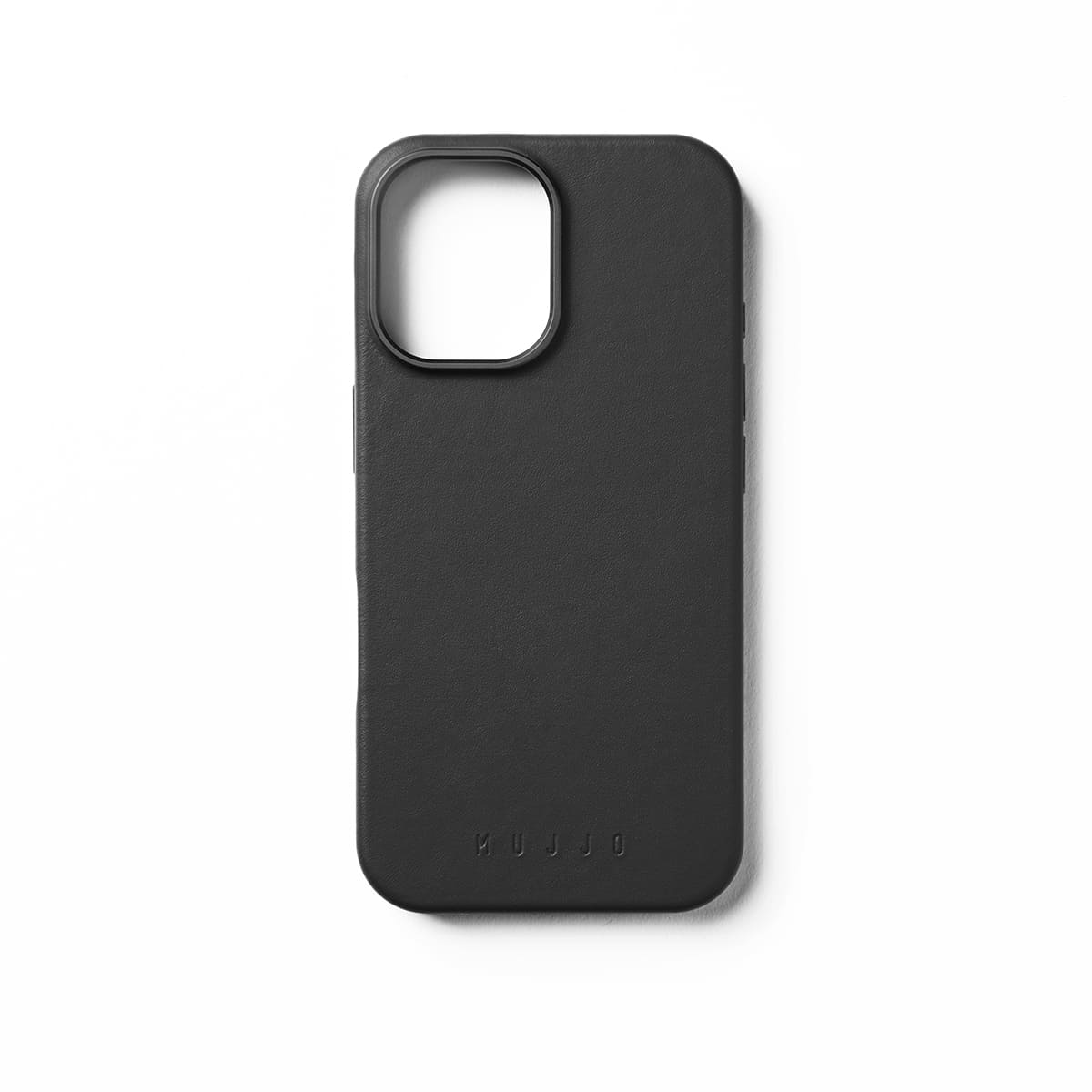 Mujjo Leather Case Etui skórzane do iPhone 16 kompatybilne z MagSafe - Czarne Mujjo Leather Case Etui skórzane do iPhone 16 kompatybilne z MagSafe - Czarne
