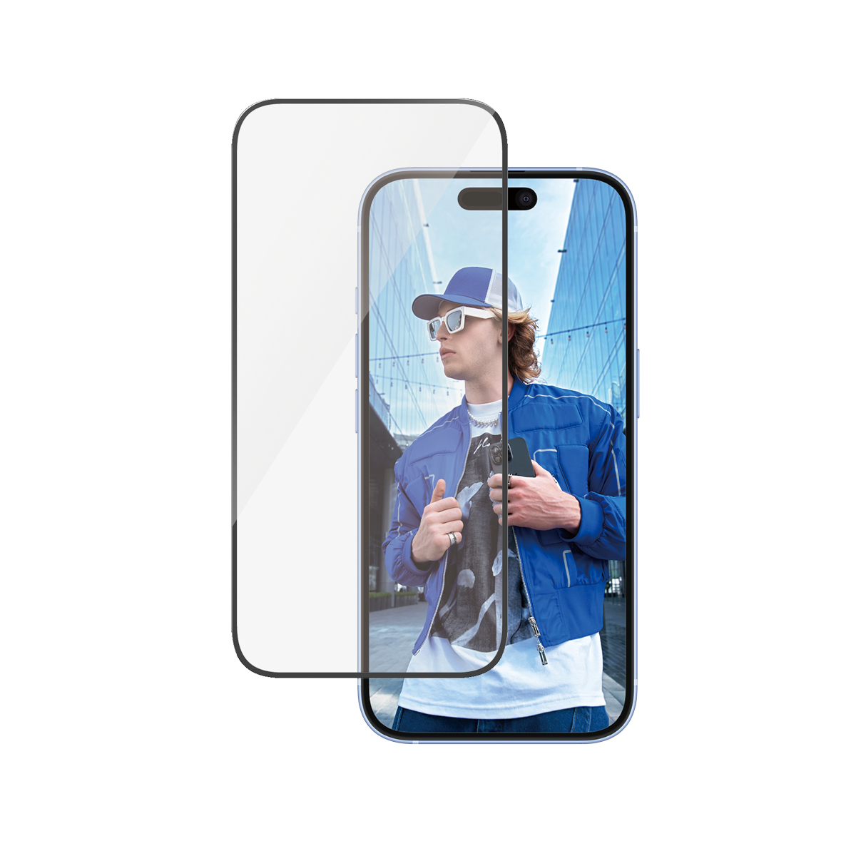 PanzerGlass Ultra-Wide Fit Szkło ochronne do iPhone 14 / 13 / 13 Pro - czarna ramka PanzerGlass Ultra-Wide Fit Szkło ochronne do iPhone 14 / 13 / 13 Pro - czarna ramka
