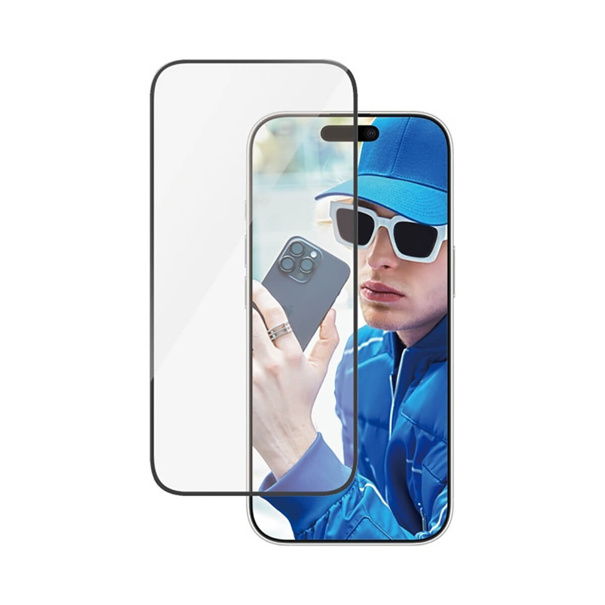 PanzerGlass Ultra-Wide Fit Szkło ochronne do iPhone 14 / 13 / 13 Pro - czarna ramka PanzerGlass Ultra-Wide Fit Szkło ochronne do iPhone 14 / 13 / 13 Pro - czarna ramka