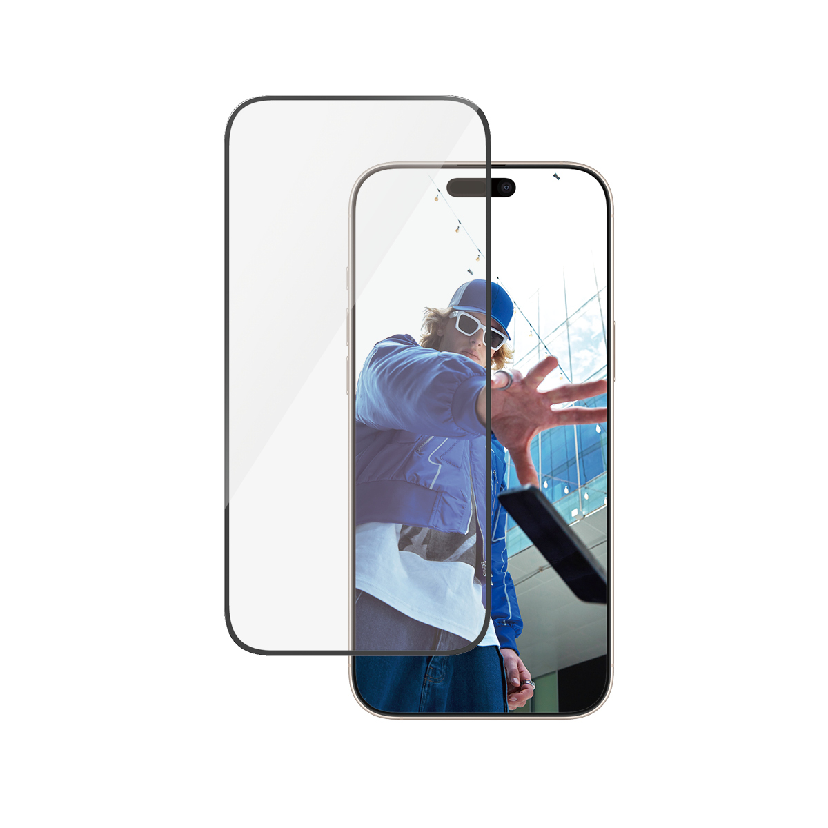 PanzerGlass Ultra-Wide Fit Szkło ochronne do iPhone 14 / 13 / 13 Pro - czarna ramka PanzerGlass Ultra-Wide Fit Szkło ochronne do iPhone 14 / 13 / 13 Pro - czarna ramka