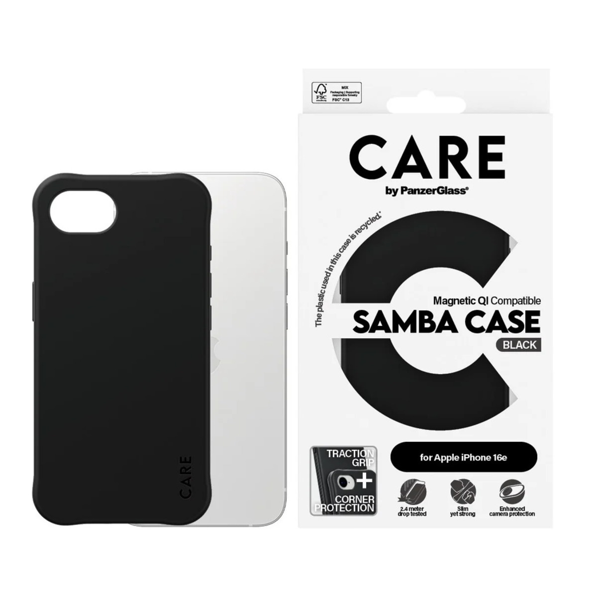 PanzerGlass HardCase D30 Etui do iPhone 15 kompatybilne z MagSafe - Przezroczyste PanzerGlass HardCase D30 Etui do iPhone 15 kompatybilne z MagSafe - Przezroczyste