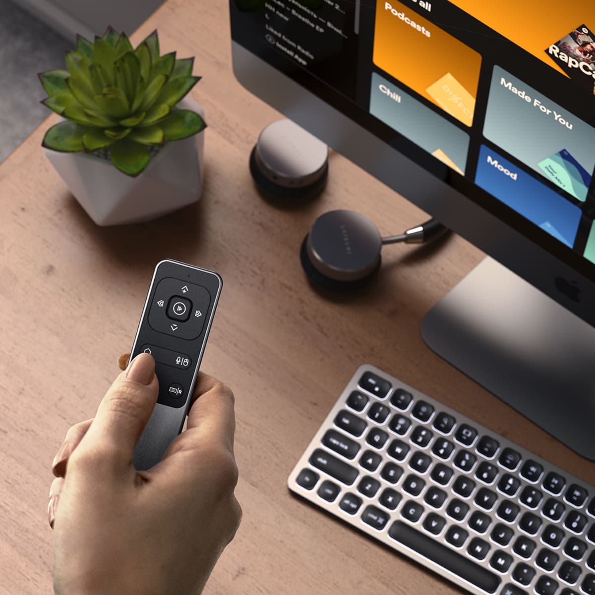Satechi R2 Multimedia prezenter Bluetooth Gwiezdna szarość (Space Gray) Satechi R2 Multimedia prezenter Bluetooth Gwiezdna szarość (Space Gray)