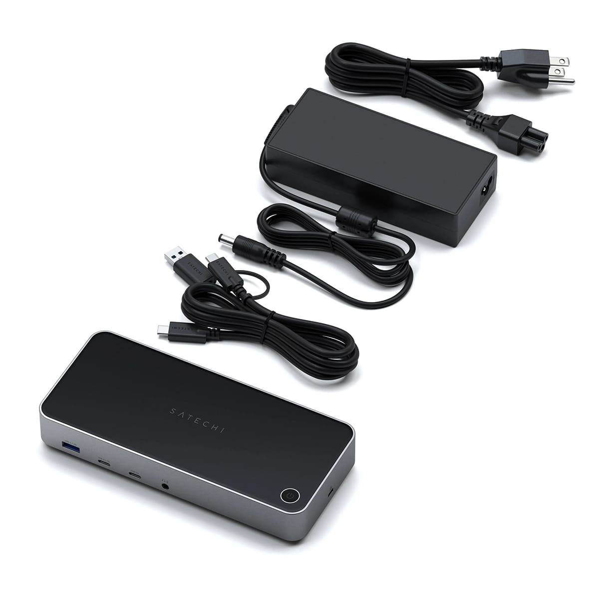 Satechi Triple 4K Display Docking Station Stacja dokująca do monitorów 4K (3x wyświetlacz 4K/60 Hz, ładowanie do 100W, 2x DisplayPort 1.4 4k/60 Hz, 3x HDMI 2.0 4K60 Hz, USB 3.1, USB-C 3.1, 2x USB 3.0 Satechi Triple 4K Display Docking Station Stacja dokująca do monitorów 4K (3x wyświetlacz 4K/60 Hz, ładowanie do 100W, 2x DisplayPort 1.4 4k/60 Hz, 3x HDMI 2.0 4K60 Hz, USB 3.1, USB-C 3.1, 2x USB 3.0