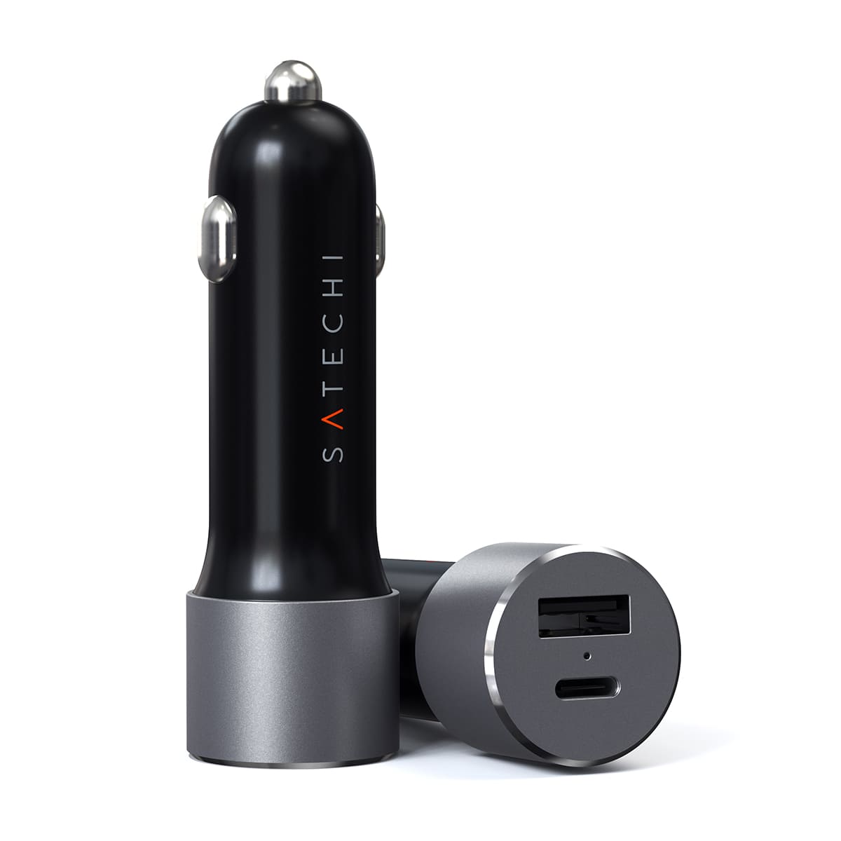 Satechi Ładowarka samochodowa pod gniazdo zapalniczki 72W Gwiezdna szarość (Space Gray) Satechi Ładowarka samochodowa pod gniazdo zapalniczki 72W Gwiezdna szarość (Space Gray)