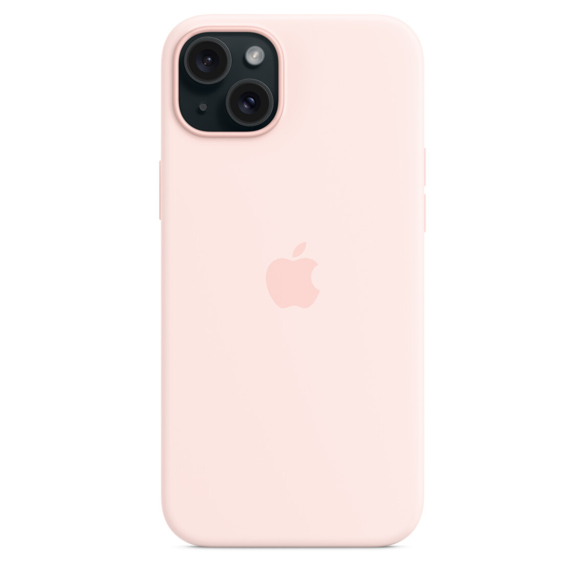 Apple Silikonowe etui do iPhone 15 Plus z MagSafe – Jasnoróżowy Apple Silikonowe etui do iPhone 15 Plus z MagSafe – Jasnoróżowy