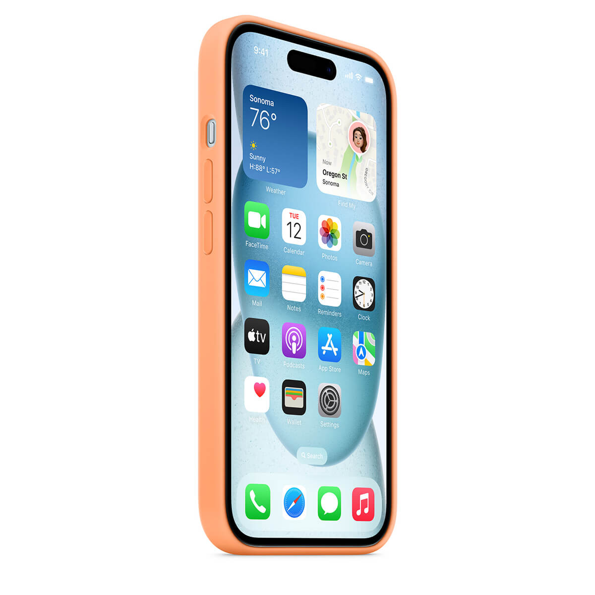 Apple etui silikonowe do iPhone 15 Apple etui silikonowe do iPhone 15