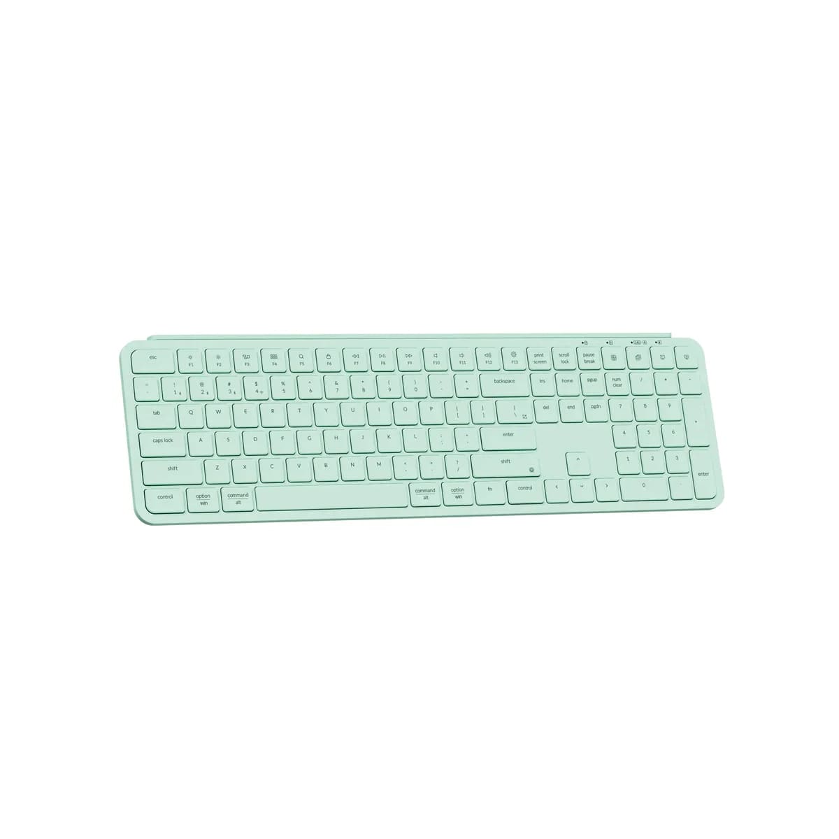 Keychron B6 PRO niskoprofilowa bezprzewodowa klawiatura mechaniczna - Miętowa Zieleń (Mint Green)