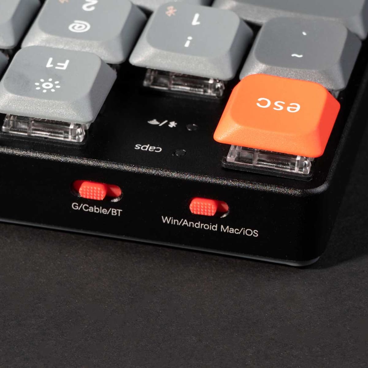 Keychron K8 MAX bezprzewodowa klawiatura mechaniczna z podświetleniem RGB Keychron Hot-Swap Super Banana Switch - Czarna (Black) Keychron K8 MAX bezprzewodowa klawiatura mechaniczna z podświetleniem RGB Keychron Hot-Swap Super Banana Switch - Czarna (Black)