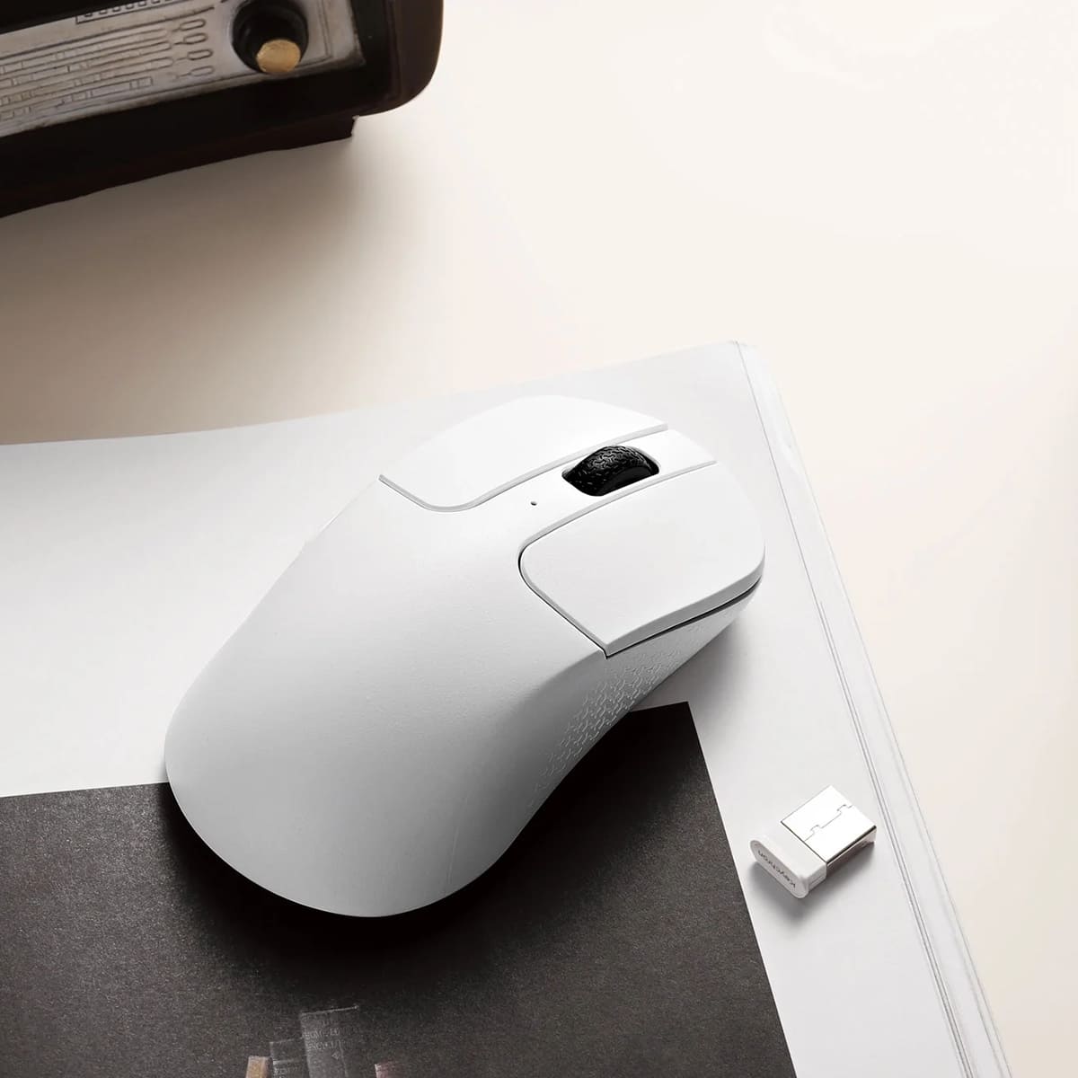 Keychron M3 MINI bezprzewodowa mysz 4000Hz - Biała (White) Keychron M3 MINI bezprzewodowa mysz 4000Hz - Biała (White)