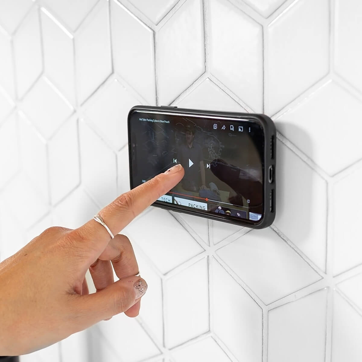 Peak Design Mobile Wall Mount Magnetyczny Uchwyt Ścienny Do iPhone – Kość Słoniowa