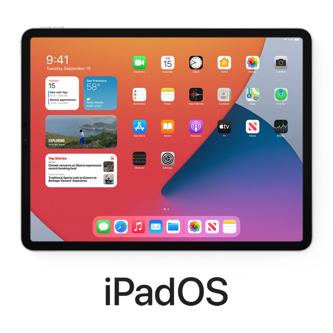 iPad Air - system iPadOS
