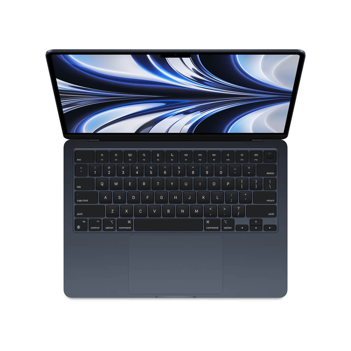 MacBook Air M2 - układ klawiatury MacBook Air M2 - układ klawiatury