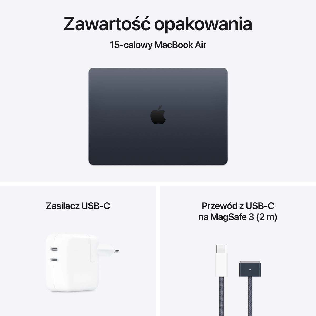 MacBook Air 15 M4 - zestaw