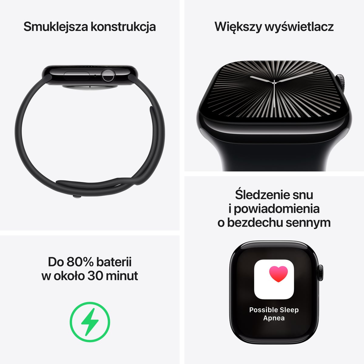 Apple Watch Series 10 - najważniejsze cechy