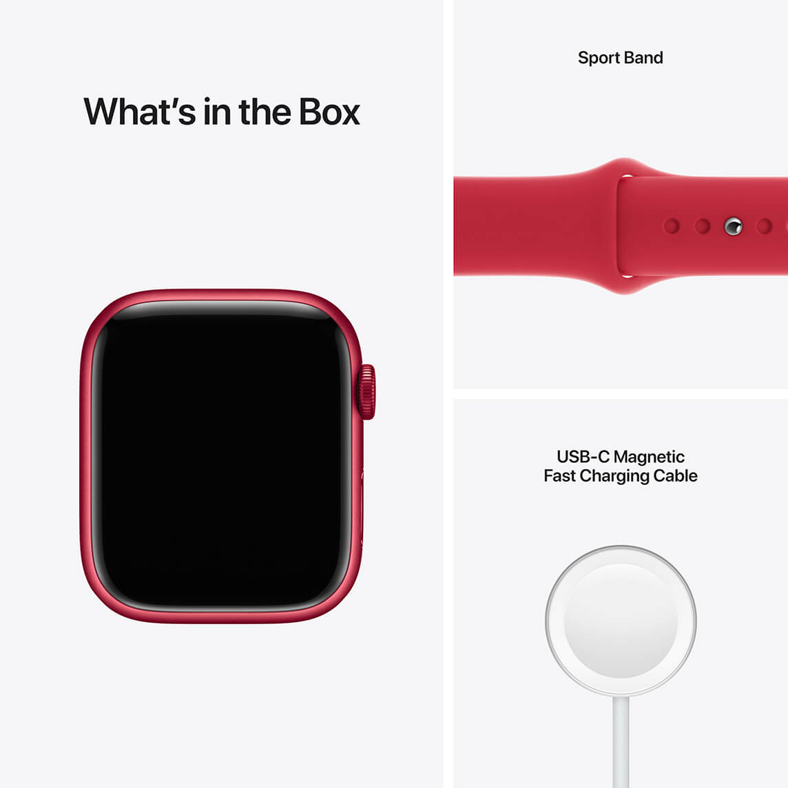 Apple Watch Series 7 - zawartość zestawu Apple Watch Series 7 - zawartość zestawu