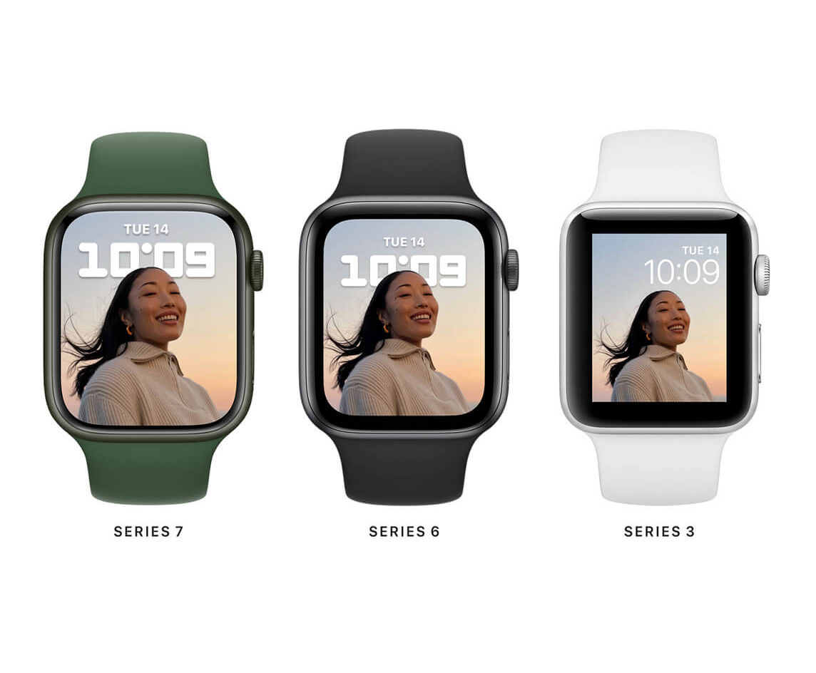 Apple Watch Series 7, 6 i 3