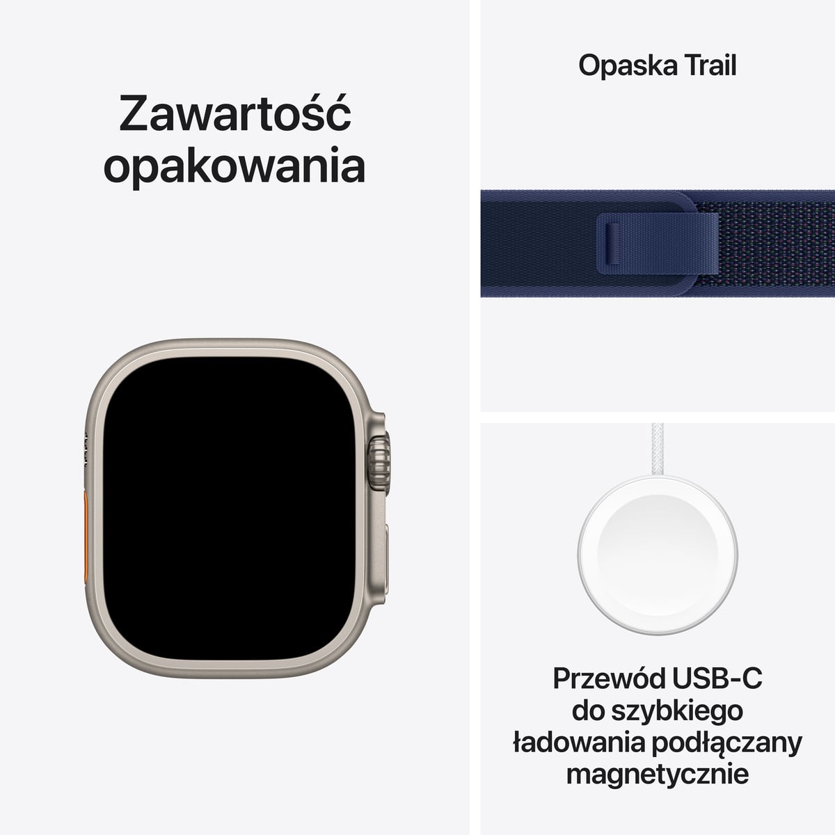Apple Watch Ultra 2 GPS + Cellular - zestaw
