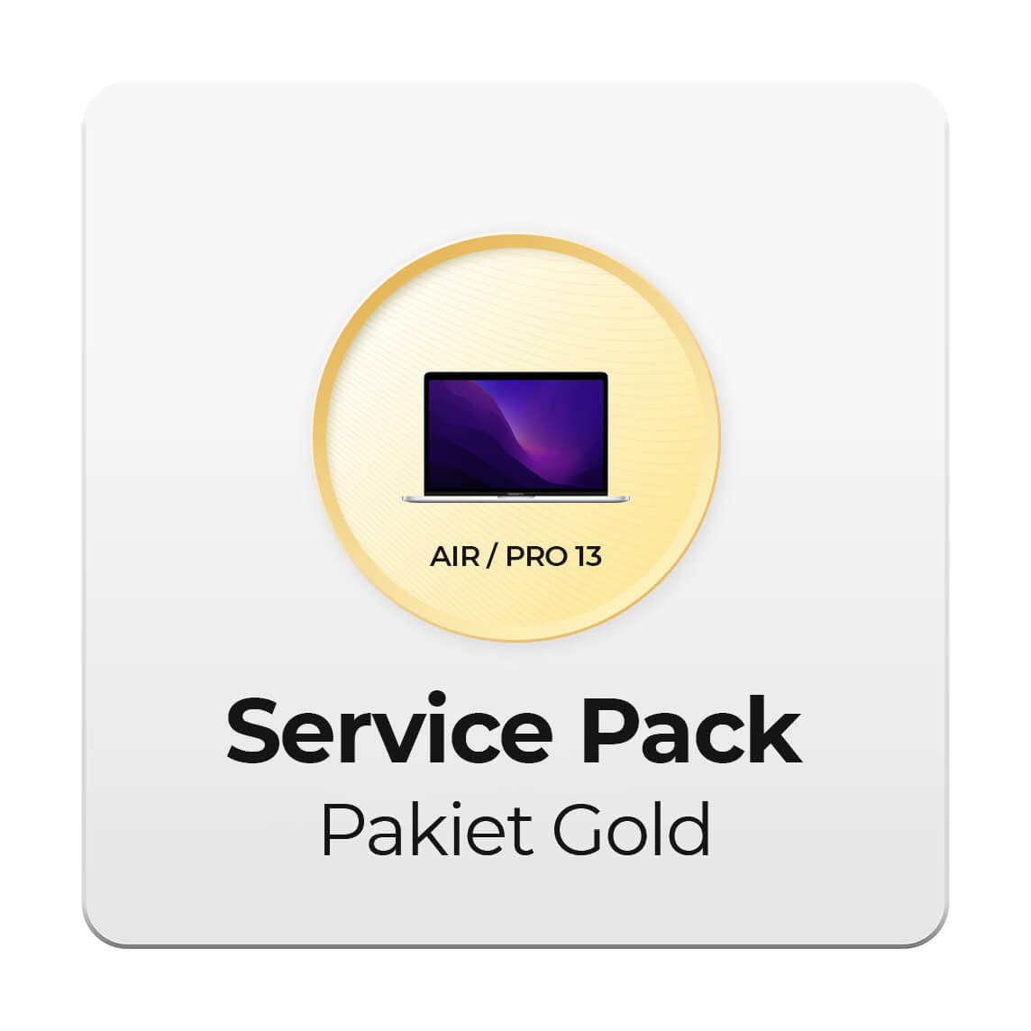 Service Pack - Pakiet Gold 2Y dla Apple MacBook Air i Pro 13