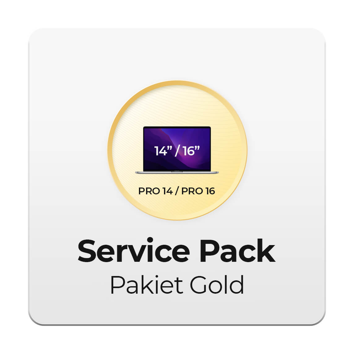 Service Pack - Pakiet Gold 2Y dla Apple MacBook Pro 14 i Pro 16