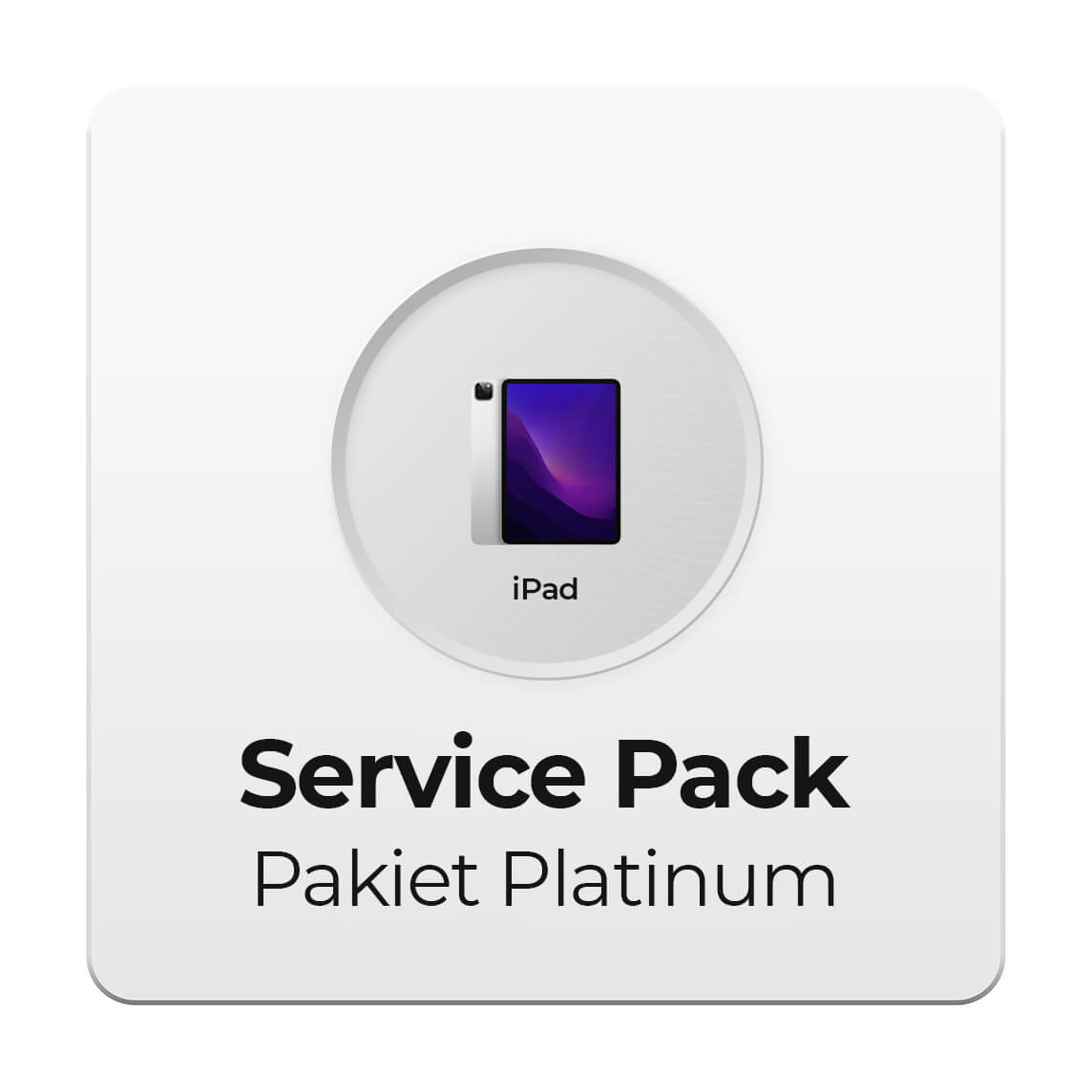 Service Pack - Pakiet Platinum 3Y dla Apple iPad